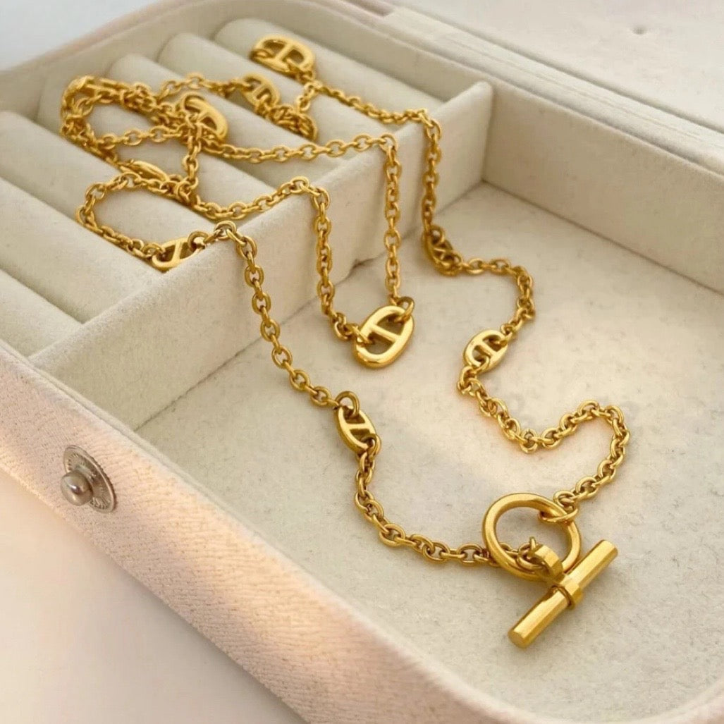 Gucci Link Fob Necklace