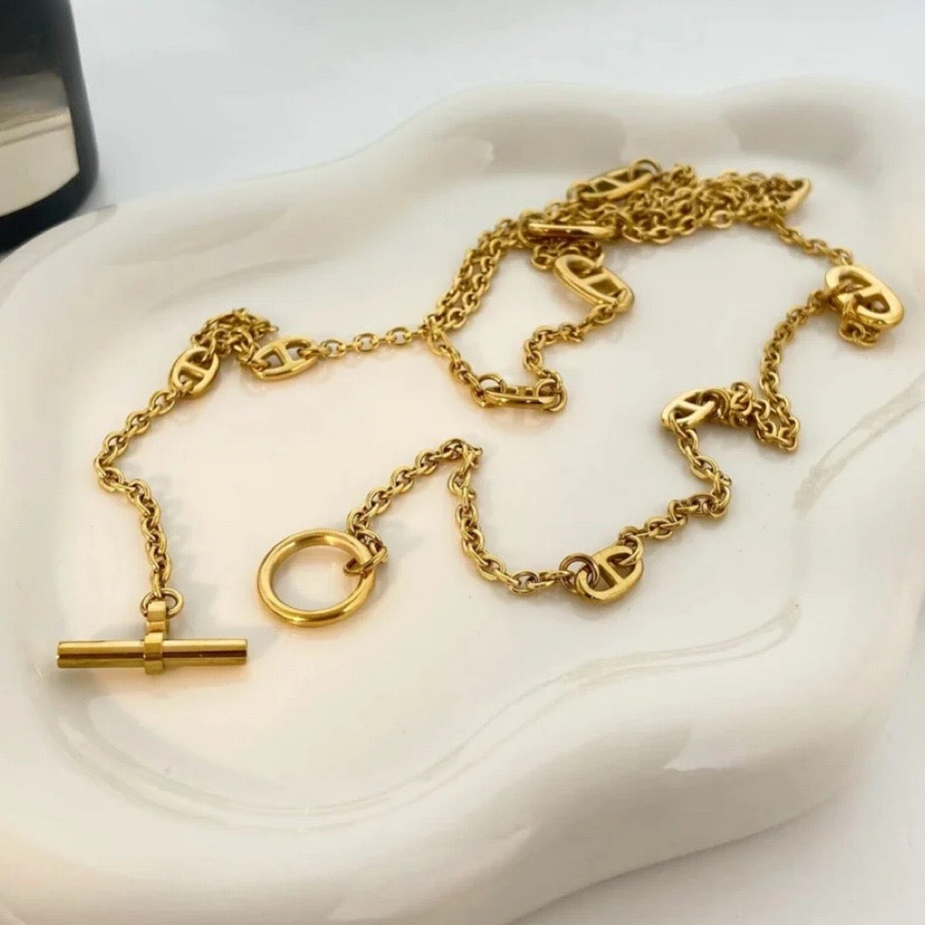 Gucci Link Fob Necklace